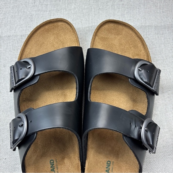 Eastland Men\'s Black Cambridge Slide Sandals Shoes Size 12D